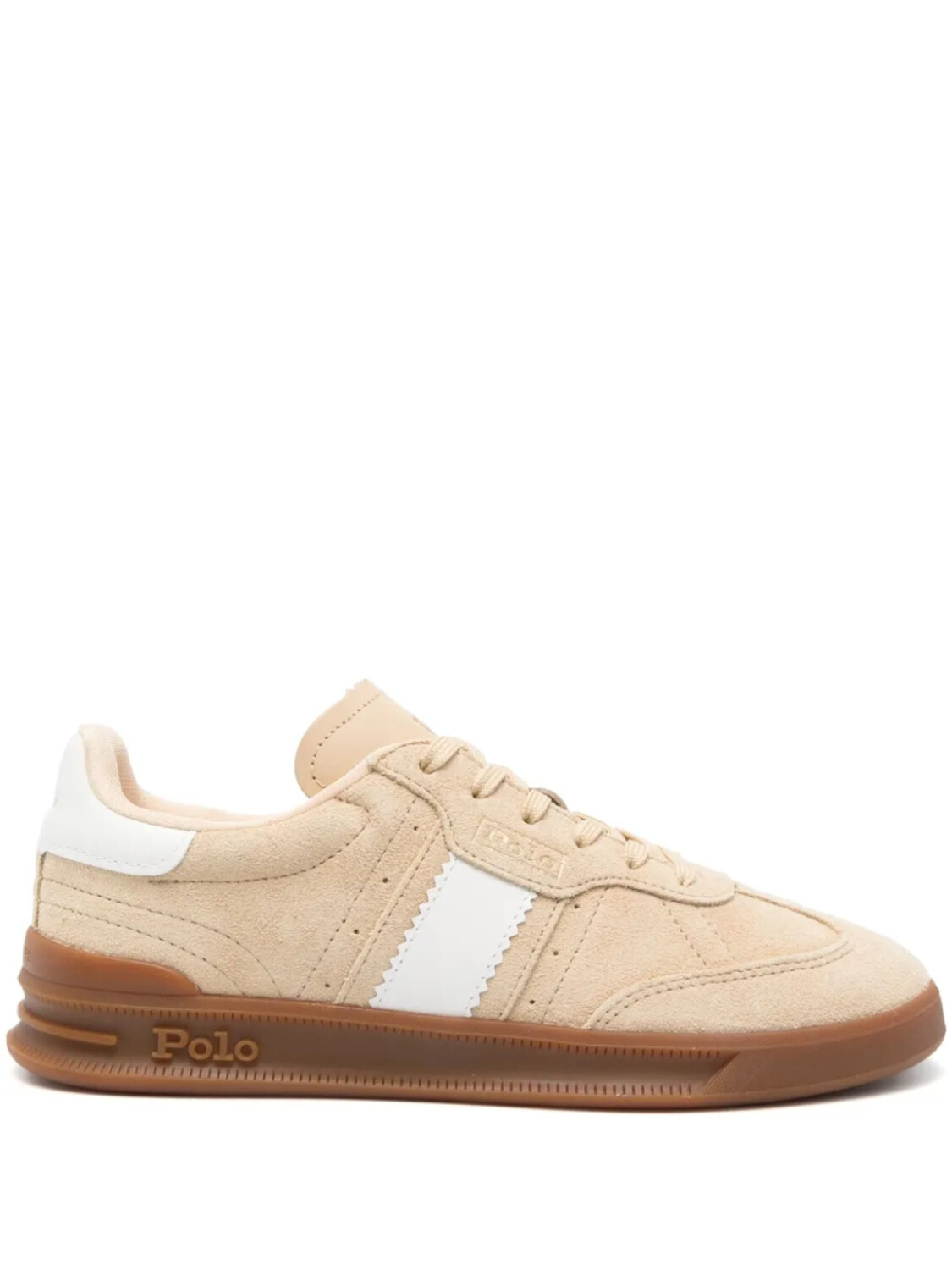 

Замшевые кроссовки Polo Ralph Lauren Heritage Aera, нейтральный