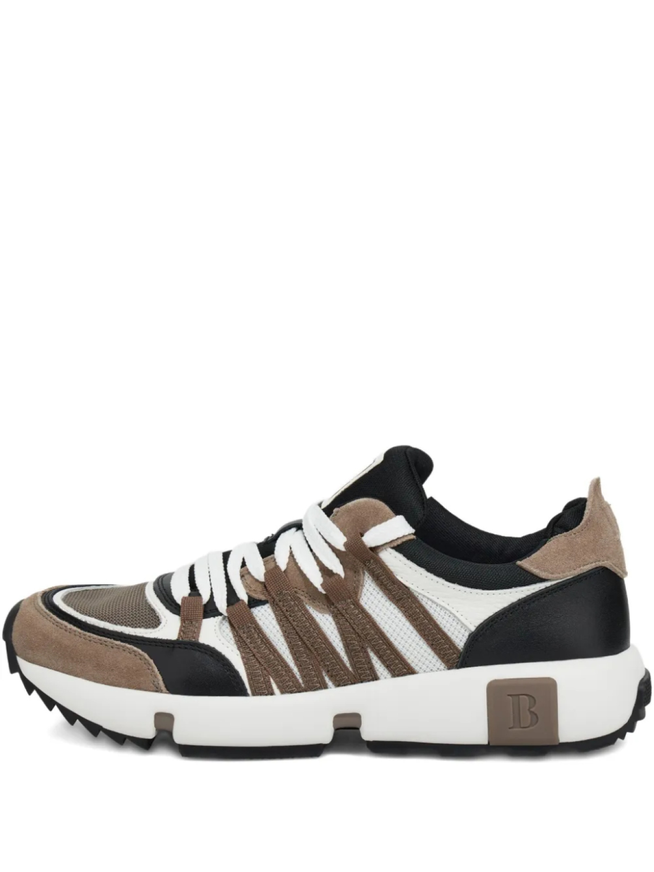 

Кроссовки Boggi Milano из технической ткани и кожи, белый