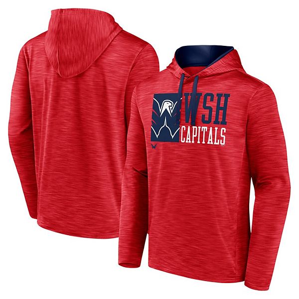 

Мужской красный худи washington capitals never quit Fanatics