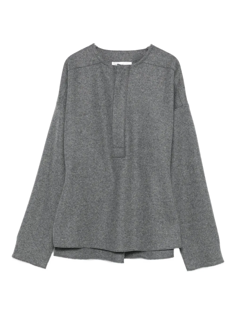 

Многослойный топ VICTORIA BECKHAM, серый