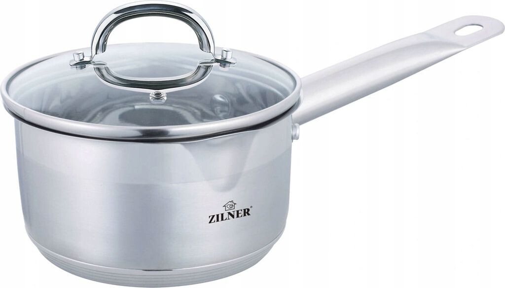 

Кастрюля-кастрюля из нержавеющей стали 2,4 л, носик 18 см Zilner Zl-6114