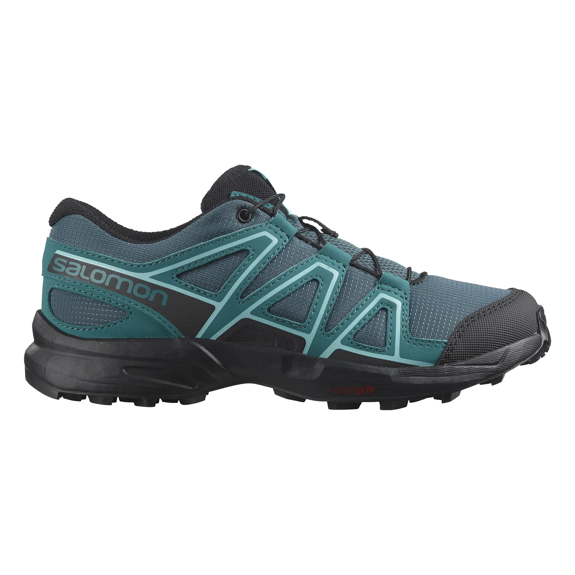 Детские походные ботинки Speedcross Salomon, Stargazer/Black/Harbor Blue