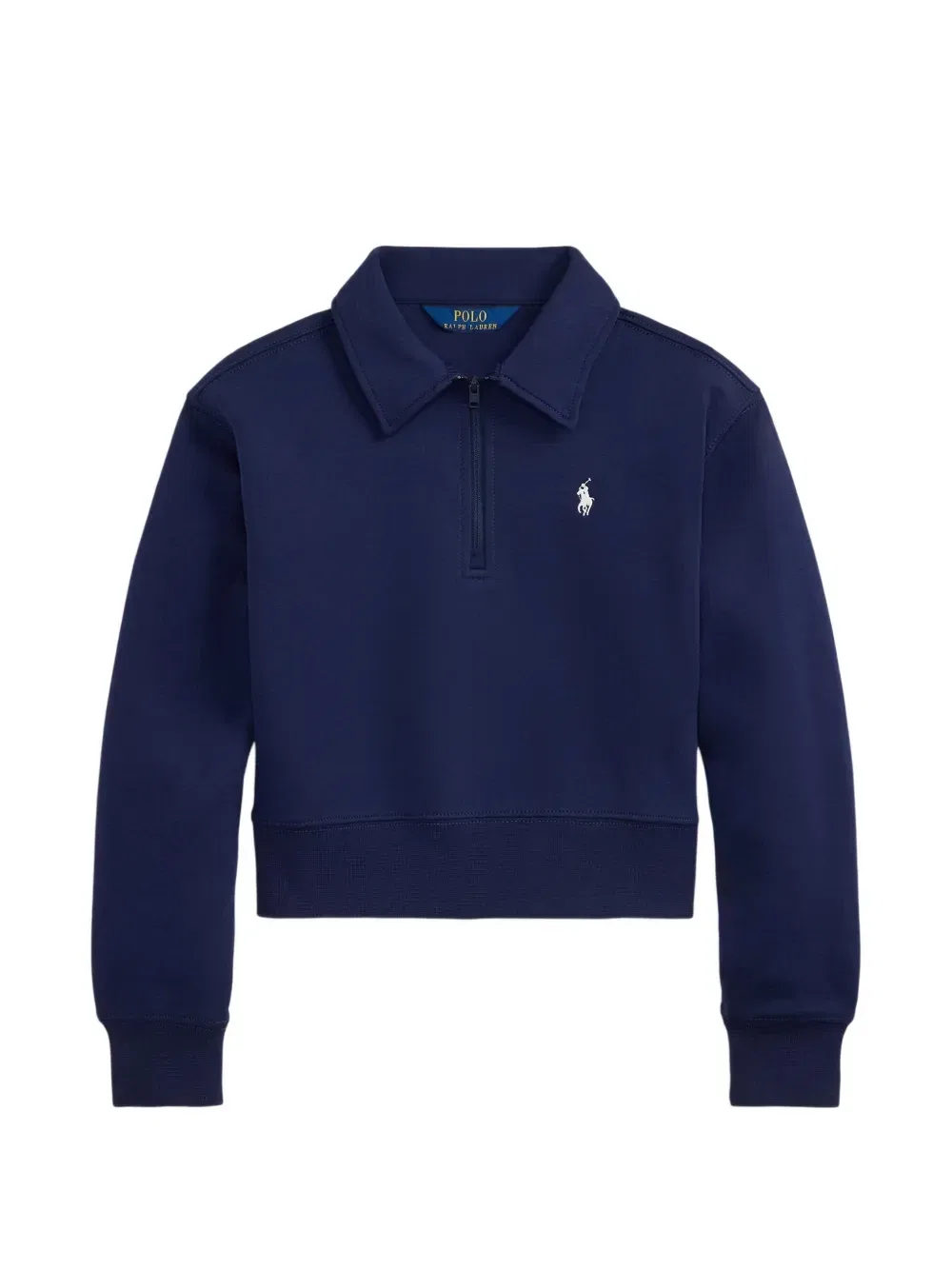 Толстовка с вышитым логотипом Polo Ralph Lauren Kids, синий