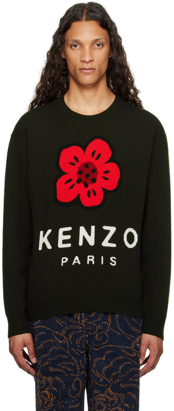 

Шерстяной свитер Paris 'Boke Flower' Kenzo