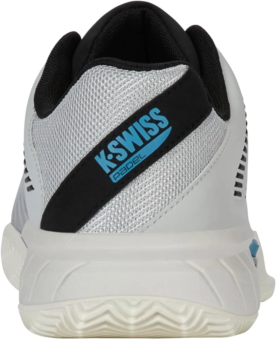 Мужские теннисные кроссовки K-Swiss Express Light 3 для падела, черный/голубой — фото 4