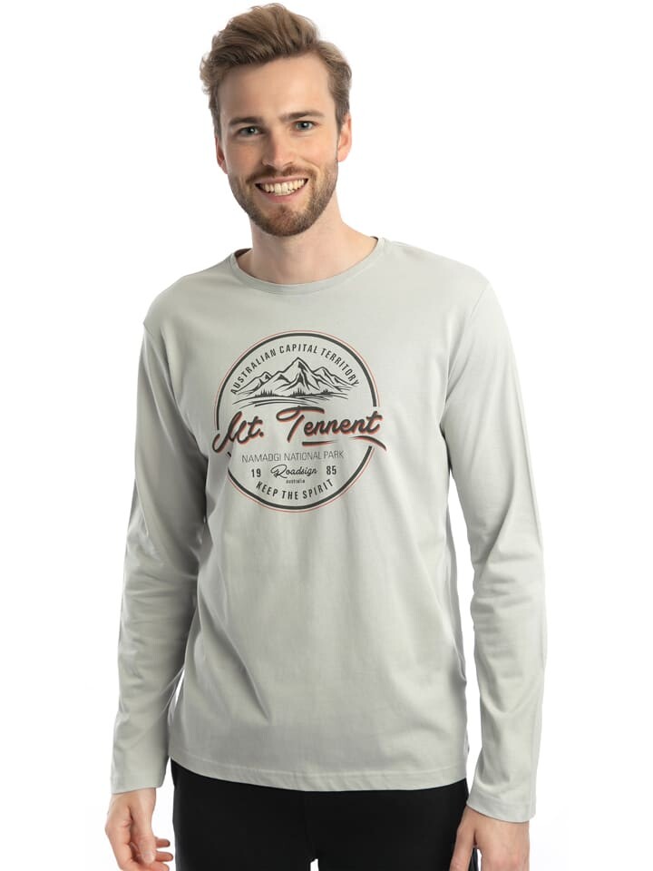 

Лонгслив Roadsign, светло-серый