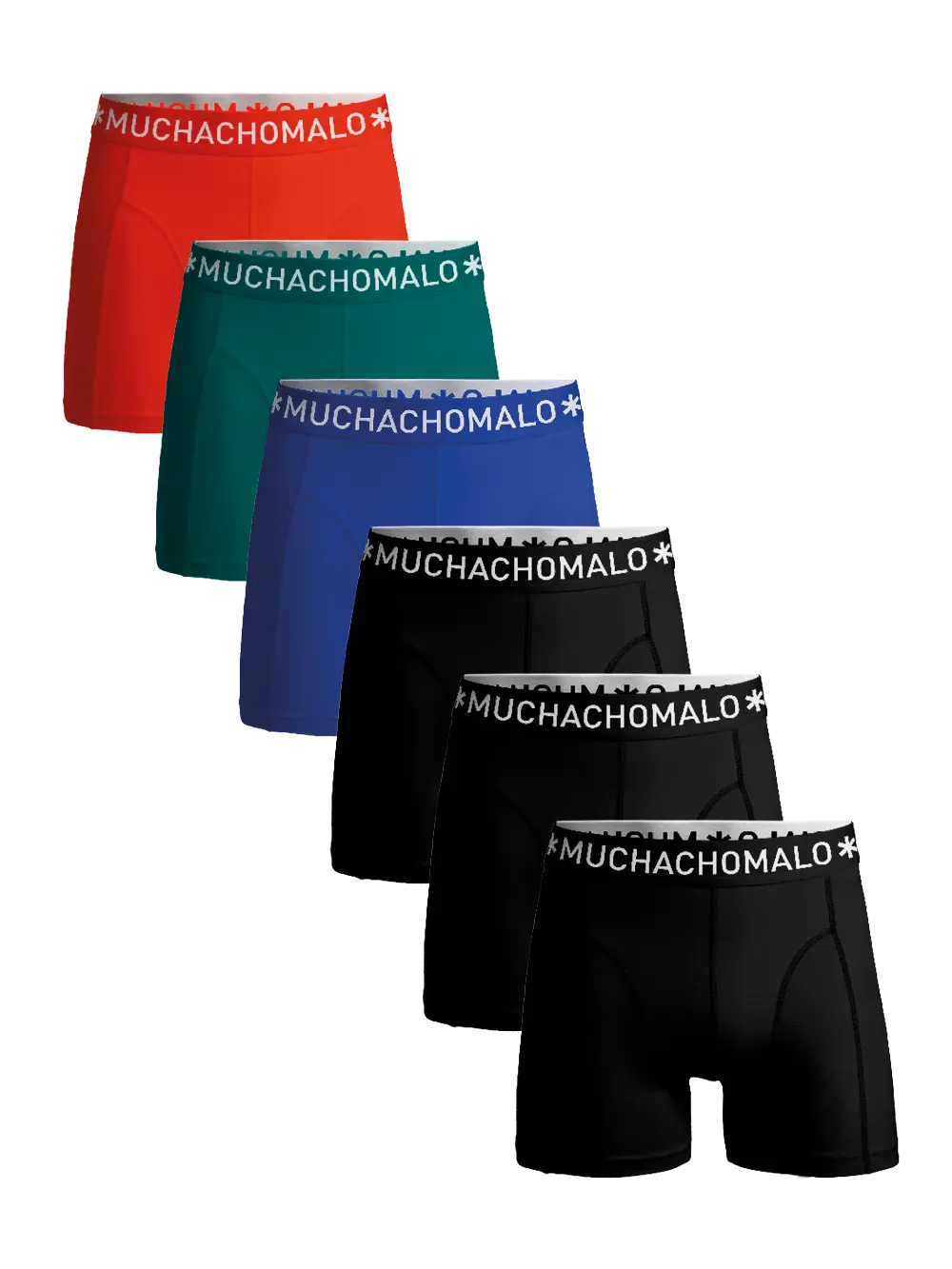 

Боксеры 6 шт трусы Muchachomalo, мультиколор