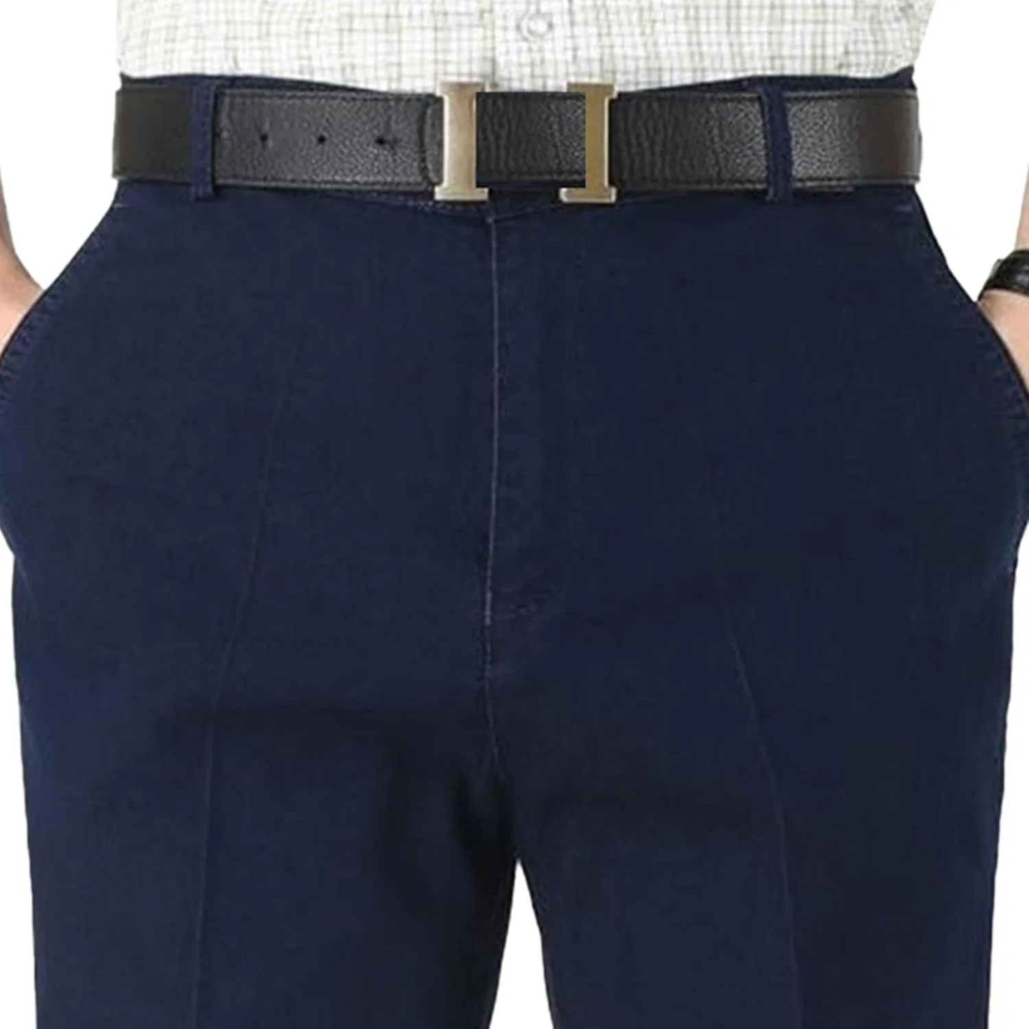 Джинсы свободного кроя, Comfort Flex Waist, Deep Blue — фото 2