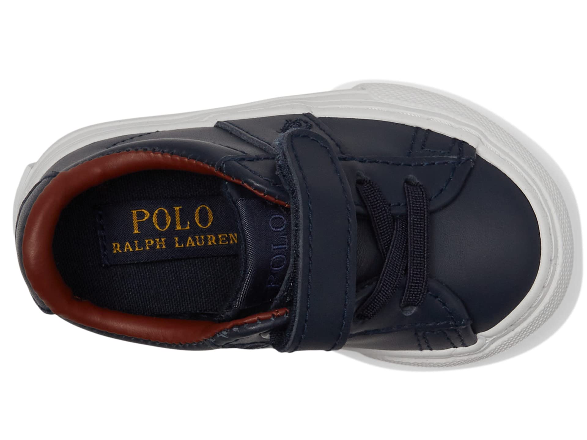 

Кроссовки Polo Ralph Lauren Kids Sayer Leather PS (Toddler)