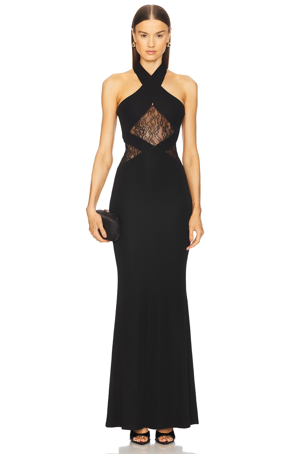 

X revolve платье Calithea Michael Costello, black