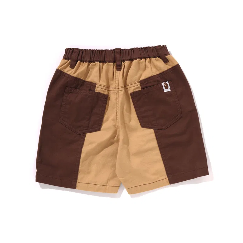 Шорты детские A BATHING APE Coffee BWX — фото 3