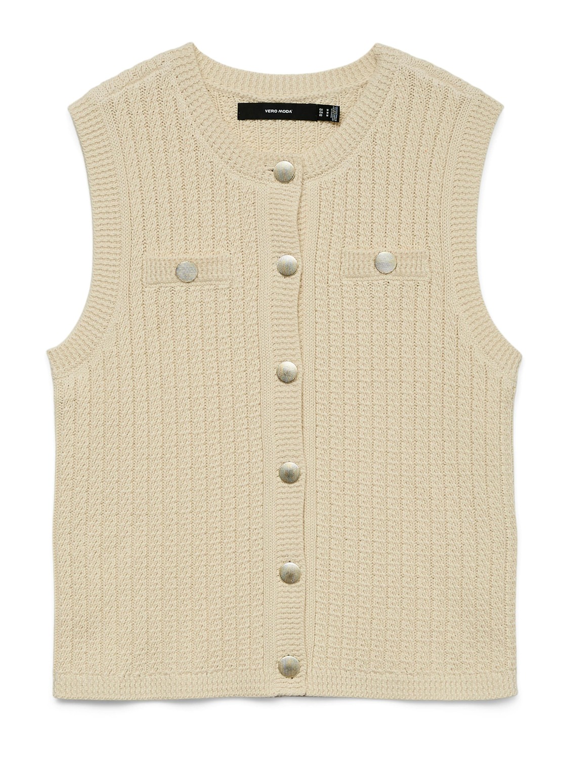 

VERO MODA Вязаный кардиган в бежевом цвете