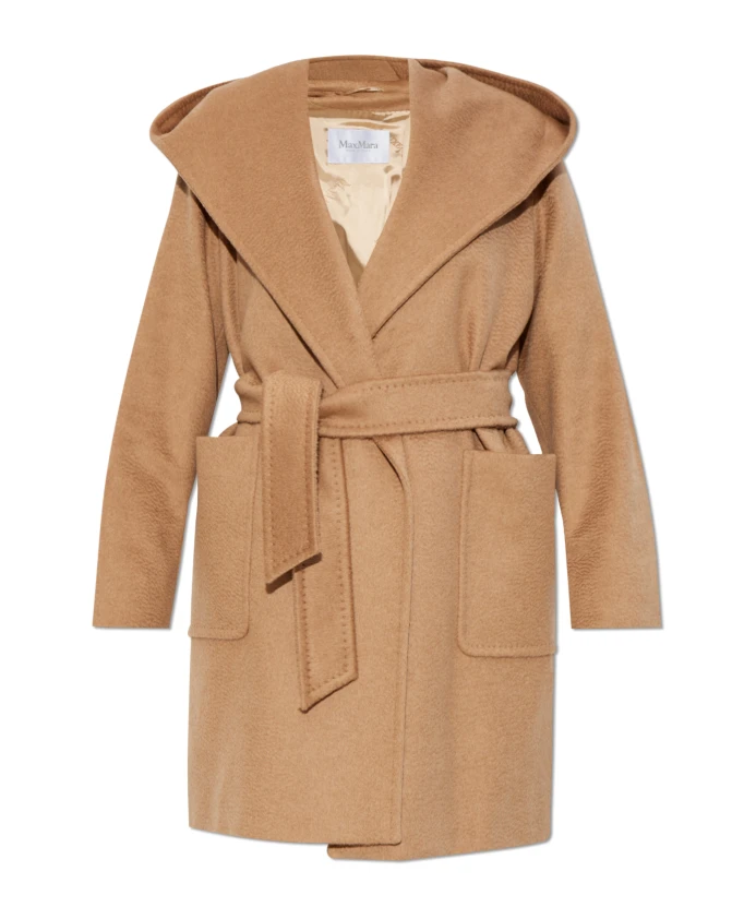 

Пальто риальто с капюшоном Max Mara, бежевый