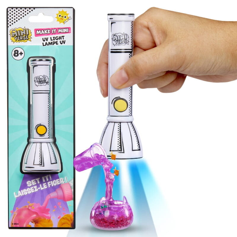 

Miniverse от MGA Make It Mini UV фонарик 8+ Inna marka