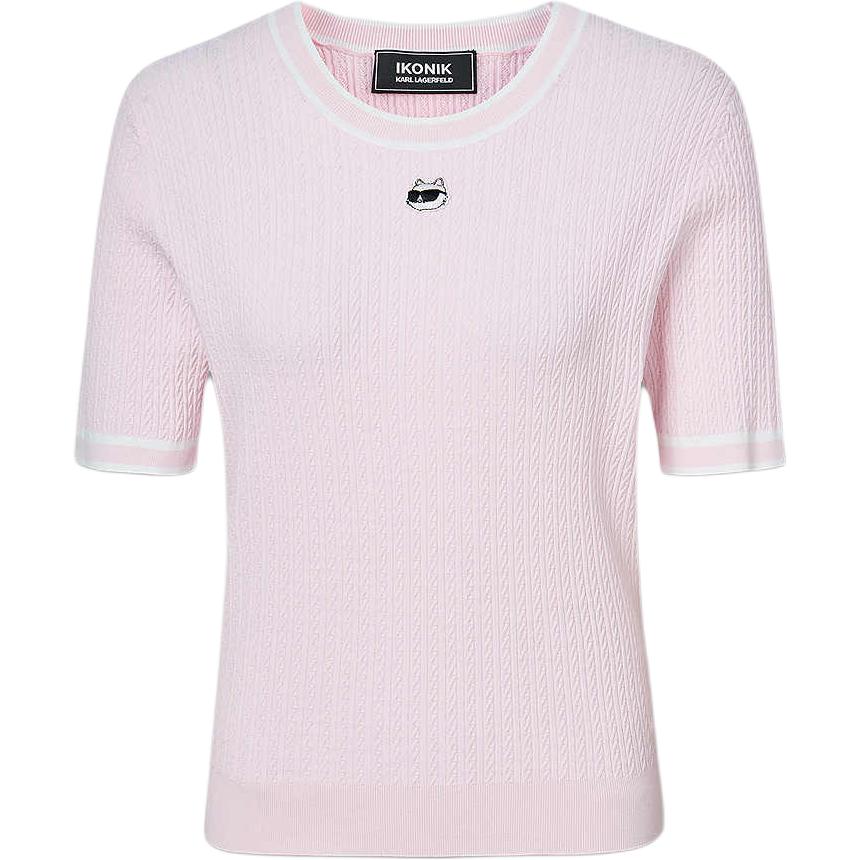 

Футболка KARL LAGERFELD FW25 с удлиненными плечами женская KARL LAGERFELD / Karl Lagerfeld Jeans, розовый