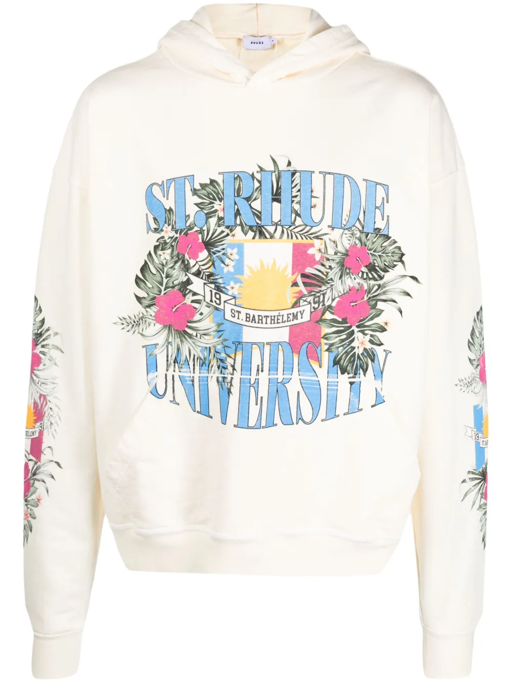 

Худи с графичным принтом RHUDE, нейтральный