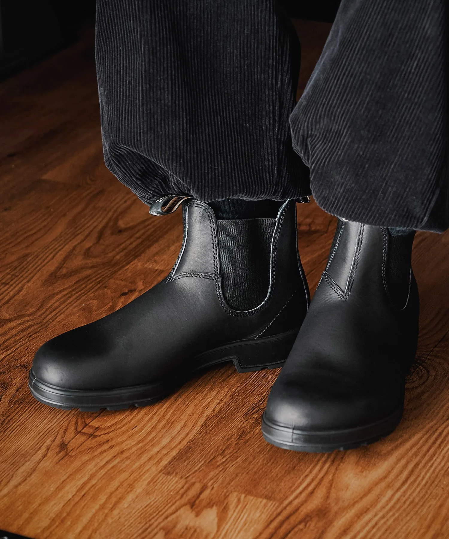 Унисекс кожаные ботинки Blundstone CLASSIC COMFORT чёрные
