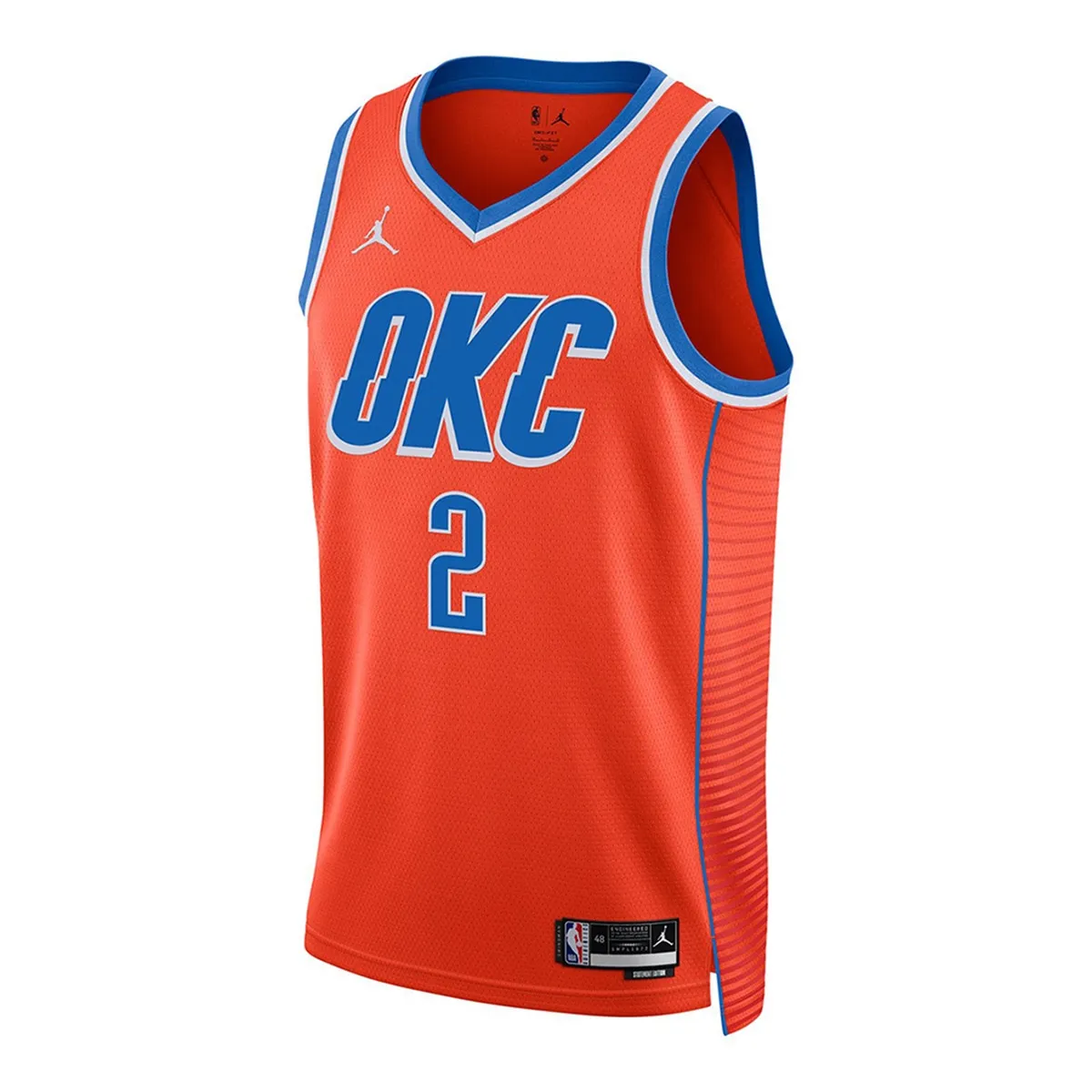 

Мужская футболка Nike Oklahoma City Shai Gilgeous-Alexander Thunder Swingman, оранжевый