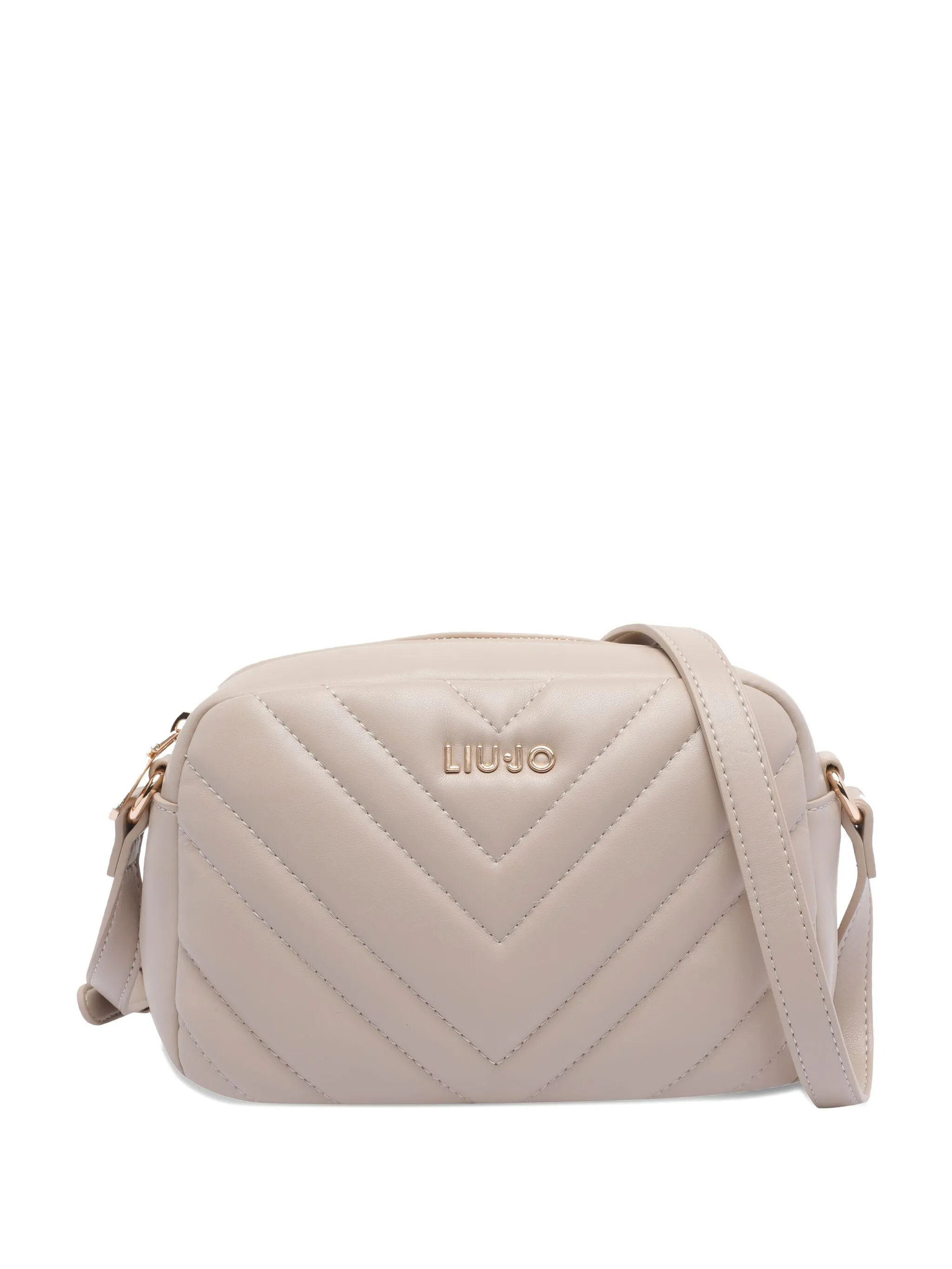 

Стеганая сумка на плечо с логотипом Liu Jo, нейтральный