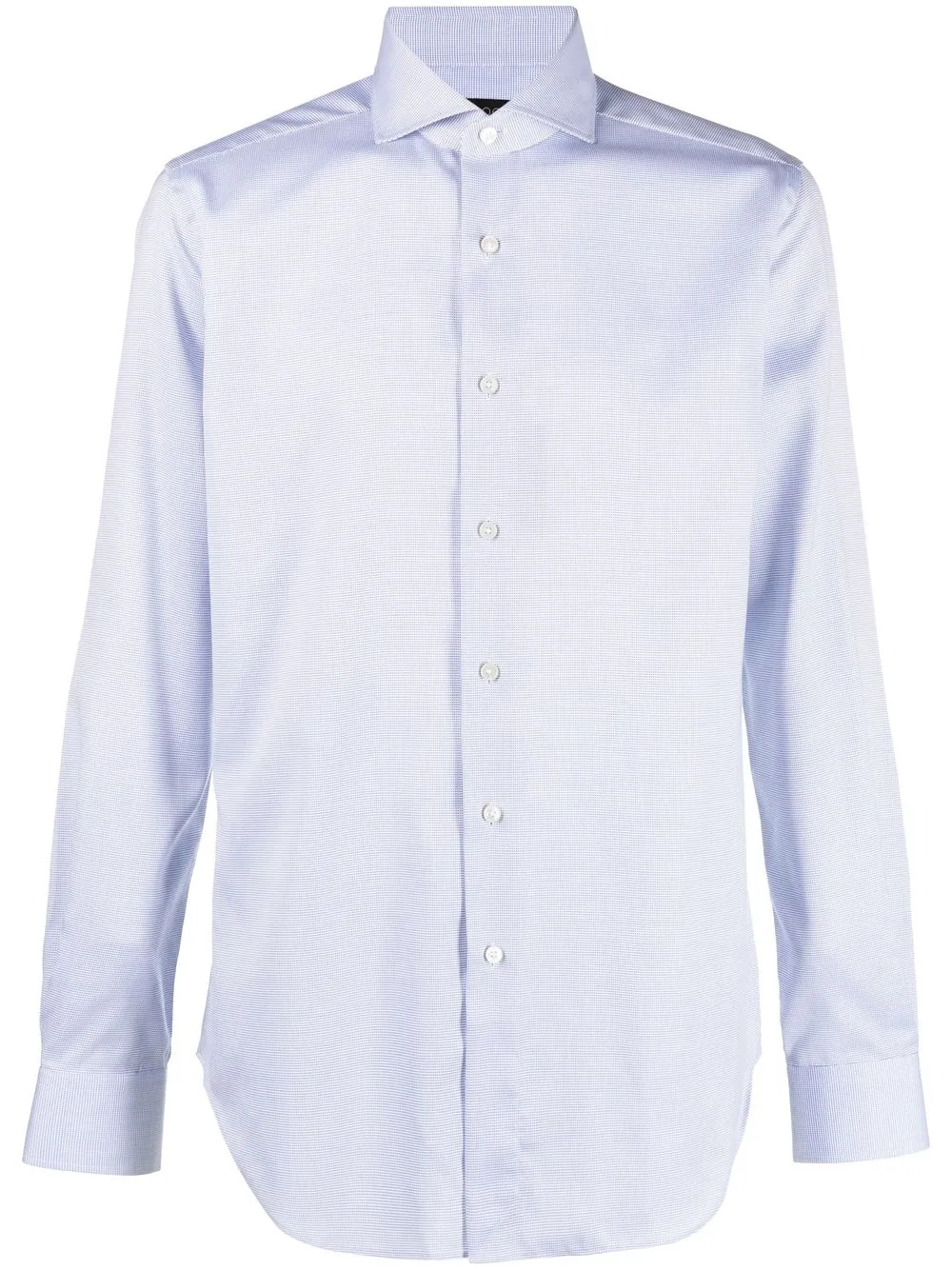 

Рубашка с длинными рукавами Dell'Oglio, синий