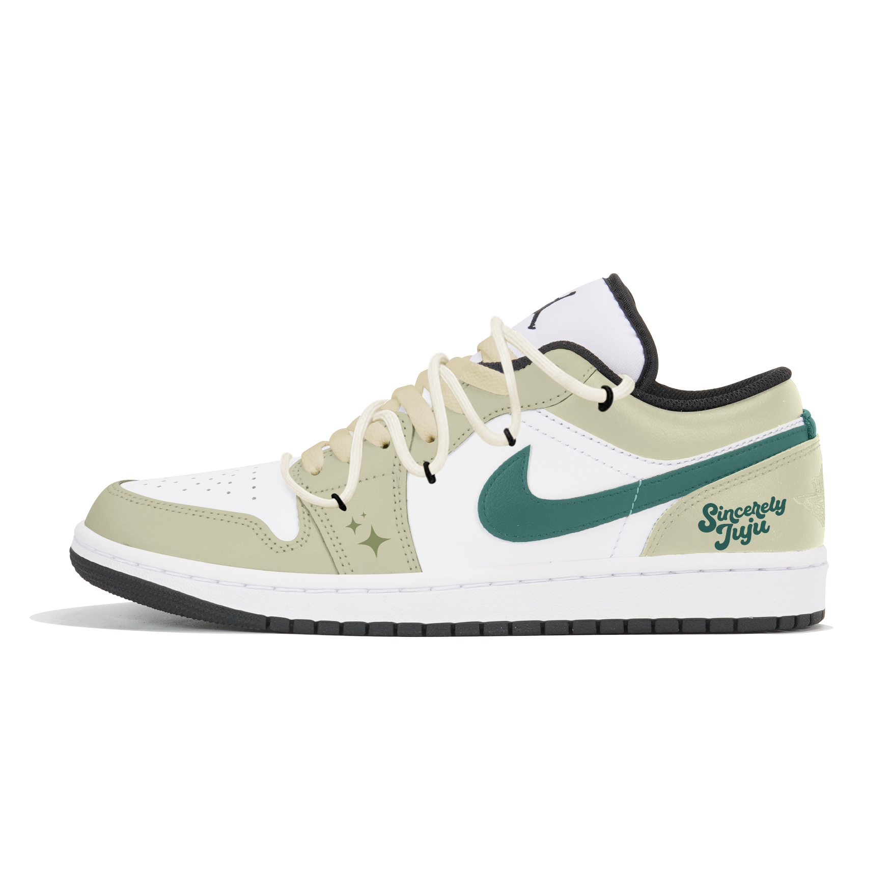 

Air 1 Matcha Shake Износостойкие низкие винтажные баскетбольные кроссовки мужские Matcha Jordan