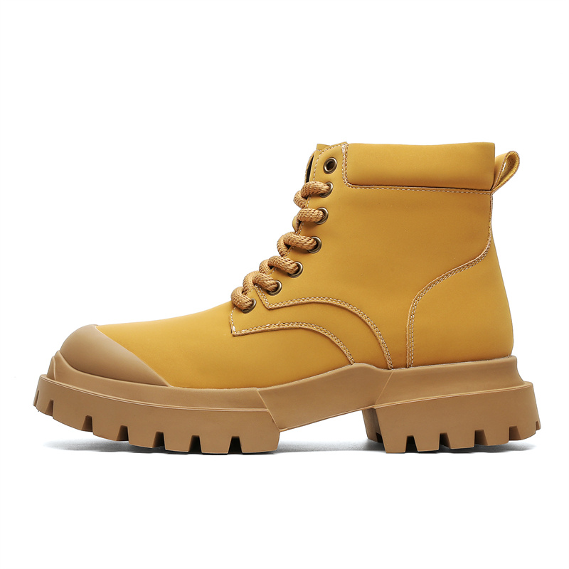 

Мужские ботинки Cahhrrn X Martin Boot Men Beige Romon