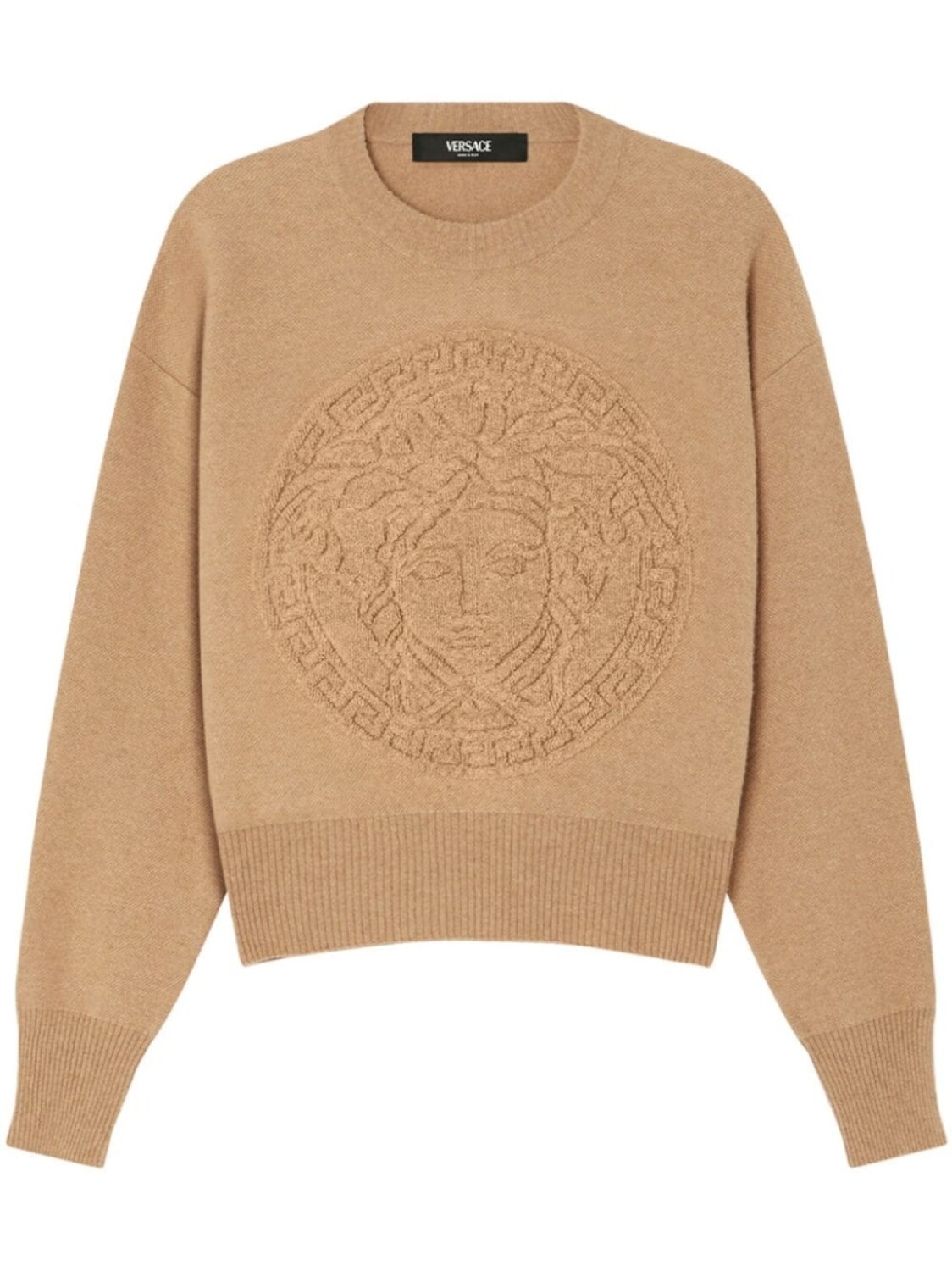 

Versace джемпер Медуза, нейтральный цвет