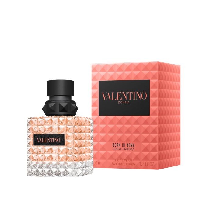 Женская туалетная вода Donna Born In Roma Coral Fantasy Eau de Parfum Valentino, 50 — фото 2