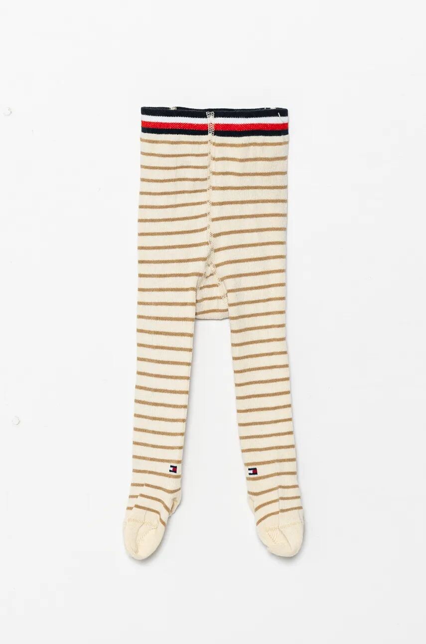

Колготки Tommy Hilfiger для новорожденных, бежевый