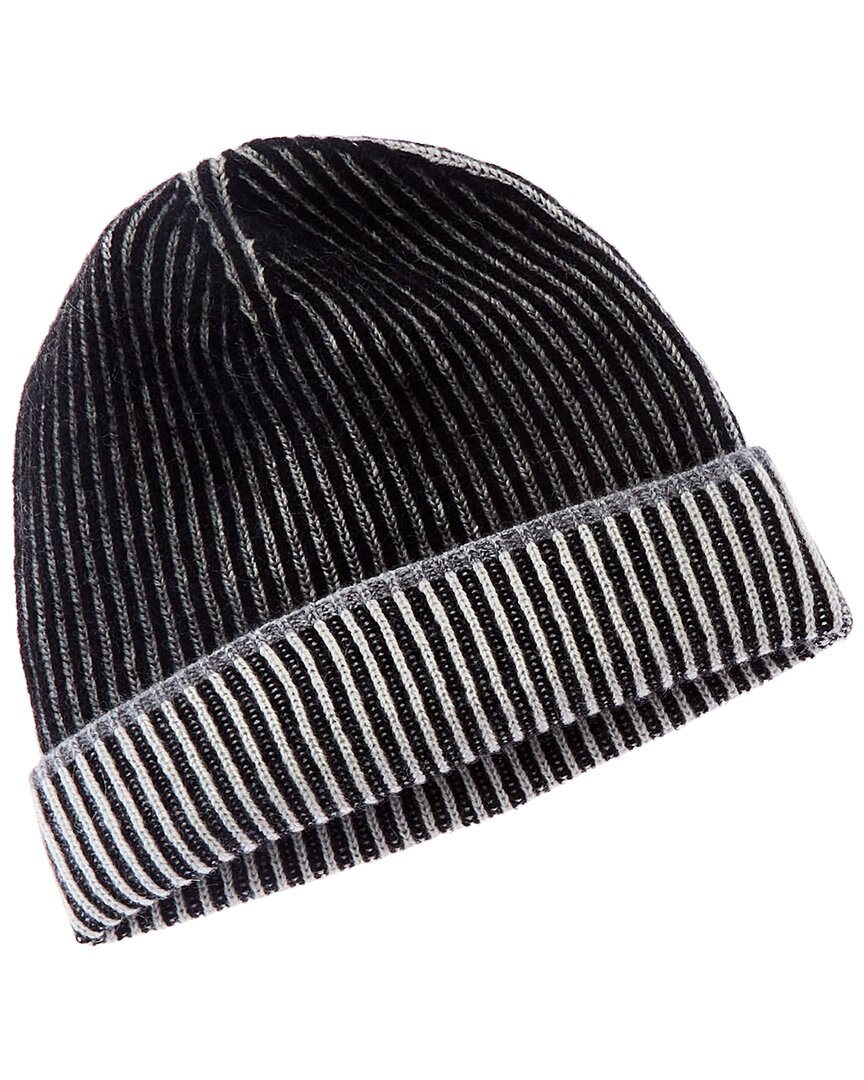 

Плетеная кашемировая шляпа Forte Cashmere, черный