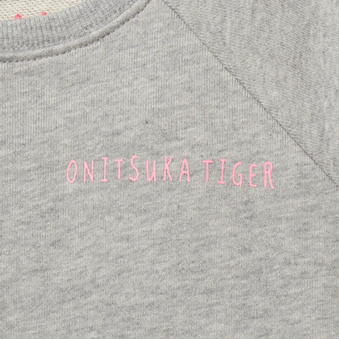 Свитшот серый Onitsuka Tiger для детей 3-7 лет — фото 4