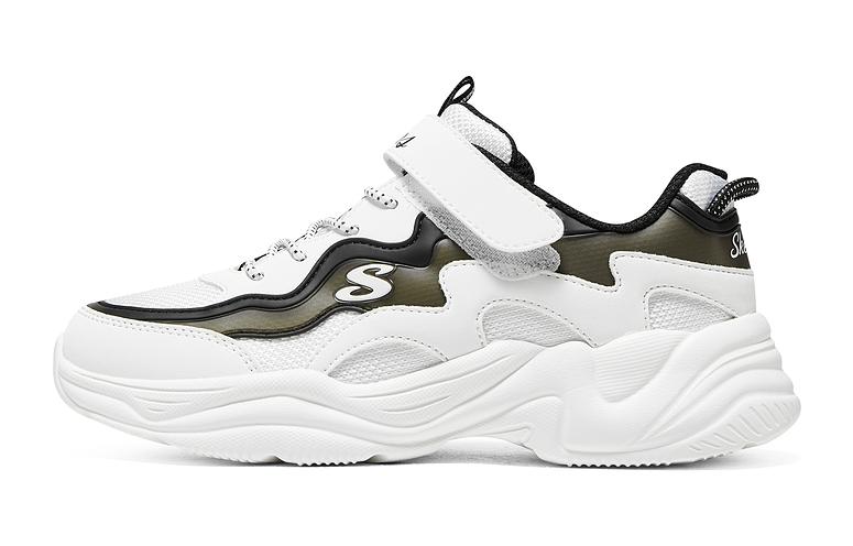 

Низкие кроссовки Lite Styles для детей Skechers, белый/черный