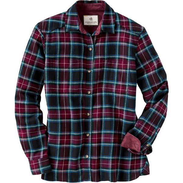 

Женская фланелевая рубашка legendary comfort fit Legendary Whitetails, Blackberry Plaid