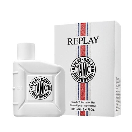 Туалетная вода Replay Tank Custom For Woman Сладкий и обволакивающий женский аромат с соблазнительным и притягательным шипрово-цветочным ароматом 100 мл — фото 2