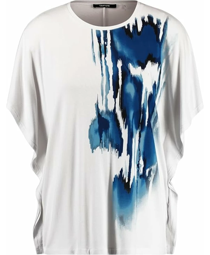 

Футболка с круглым вырезом Taifun, белый