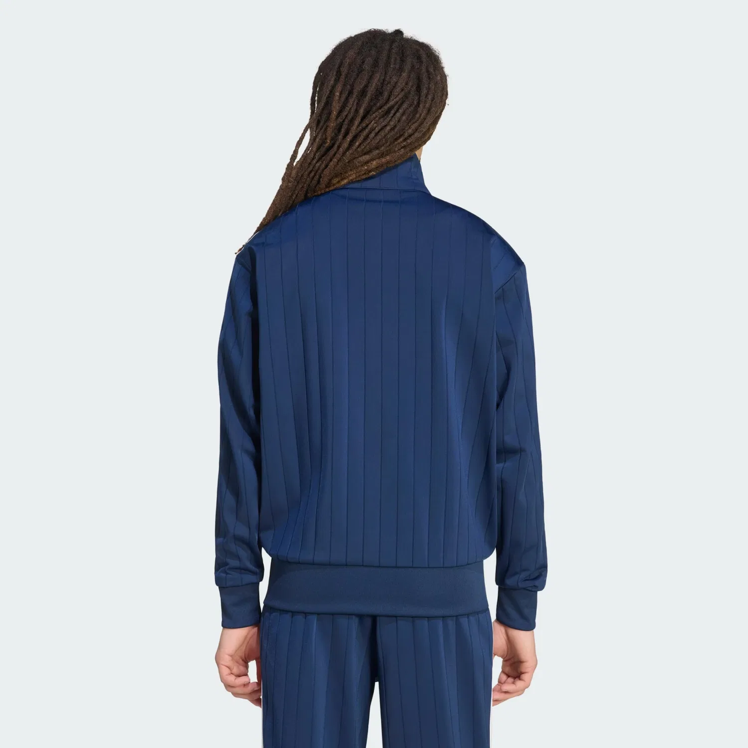Куртка Adidas Originals Between-Season Firebird Drop Needle синего цвета — фото 3