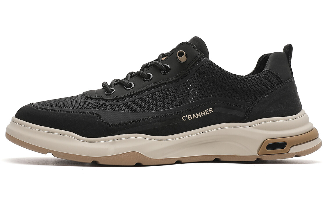 

Кроссовки CВ°BANNER Casual Shoes Men Low-Top Black, Черный, Кроссовки CВ°BANNER Casual Shoes Men Low-Top Black