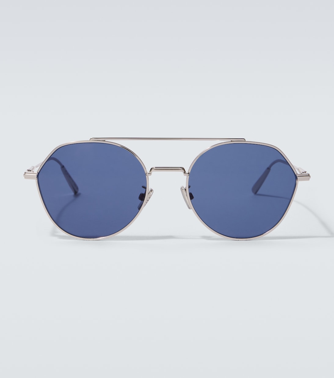 

Dior Black Suit R6U авиаторные очки Dior Eyewear, Shiny Palladium Blue