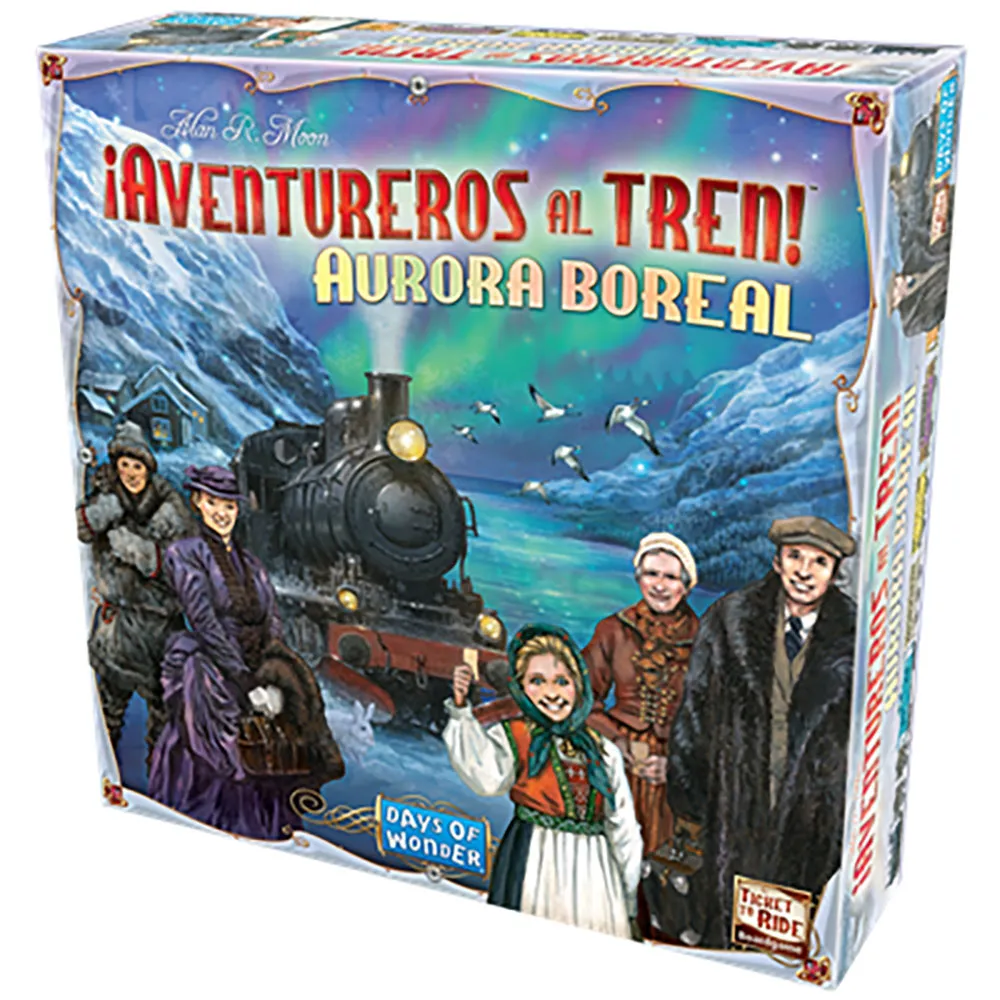 

Настольная игра Juegos Ticket to Ride! Northern Lights, мультиколор