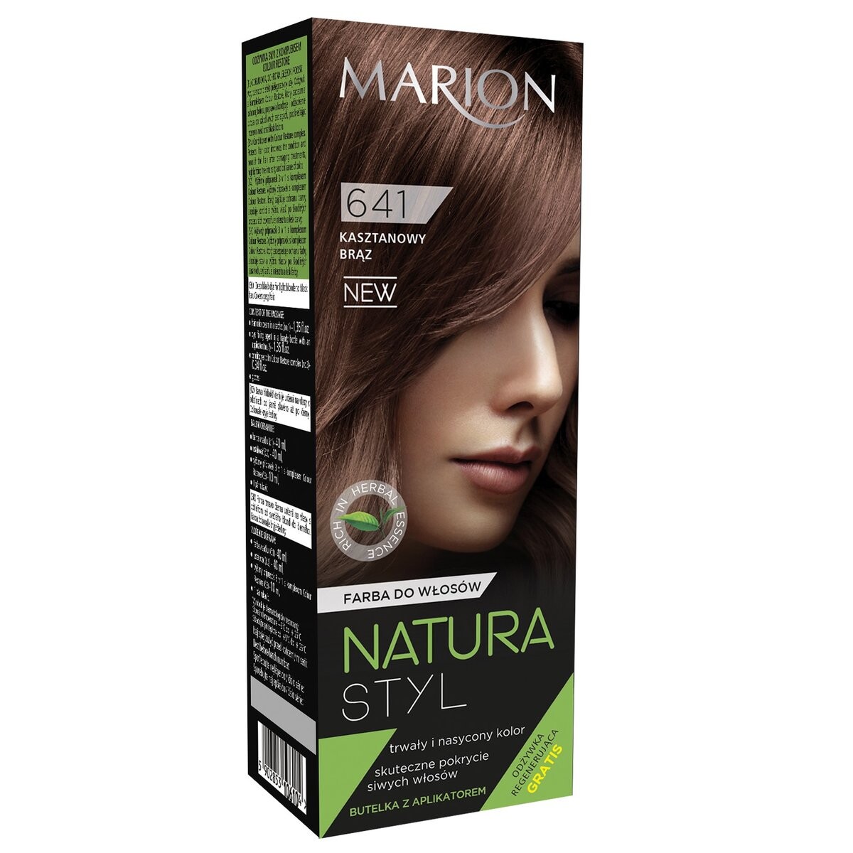 

Marion, Natura Styl, краска для волос 641 Каштан Коричневый, 95 мл