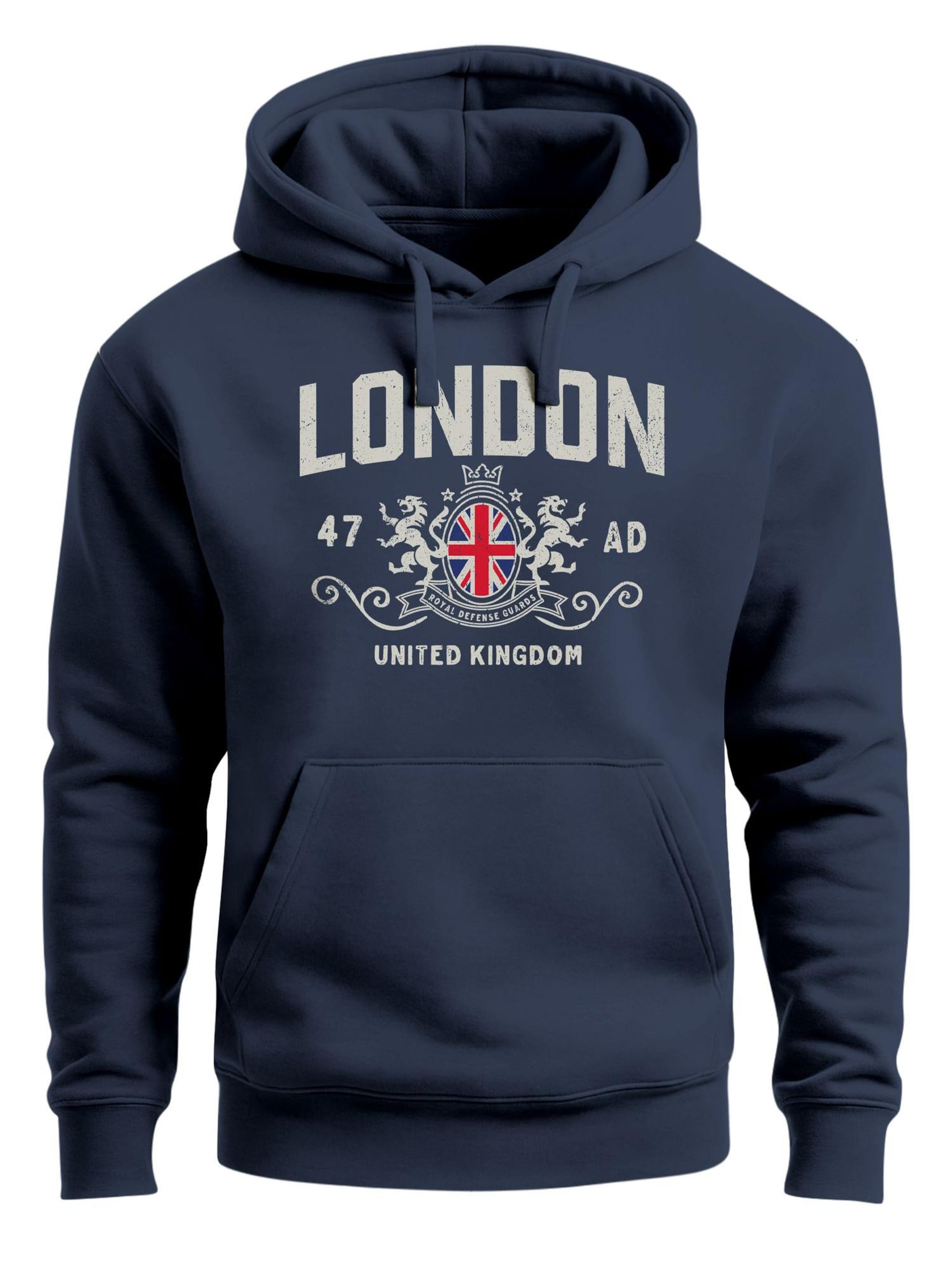 

Neverless Толстовка 'London' в цвете Navy