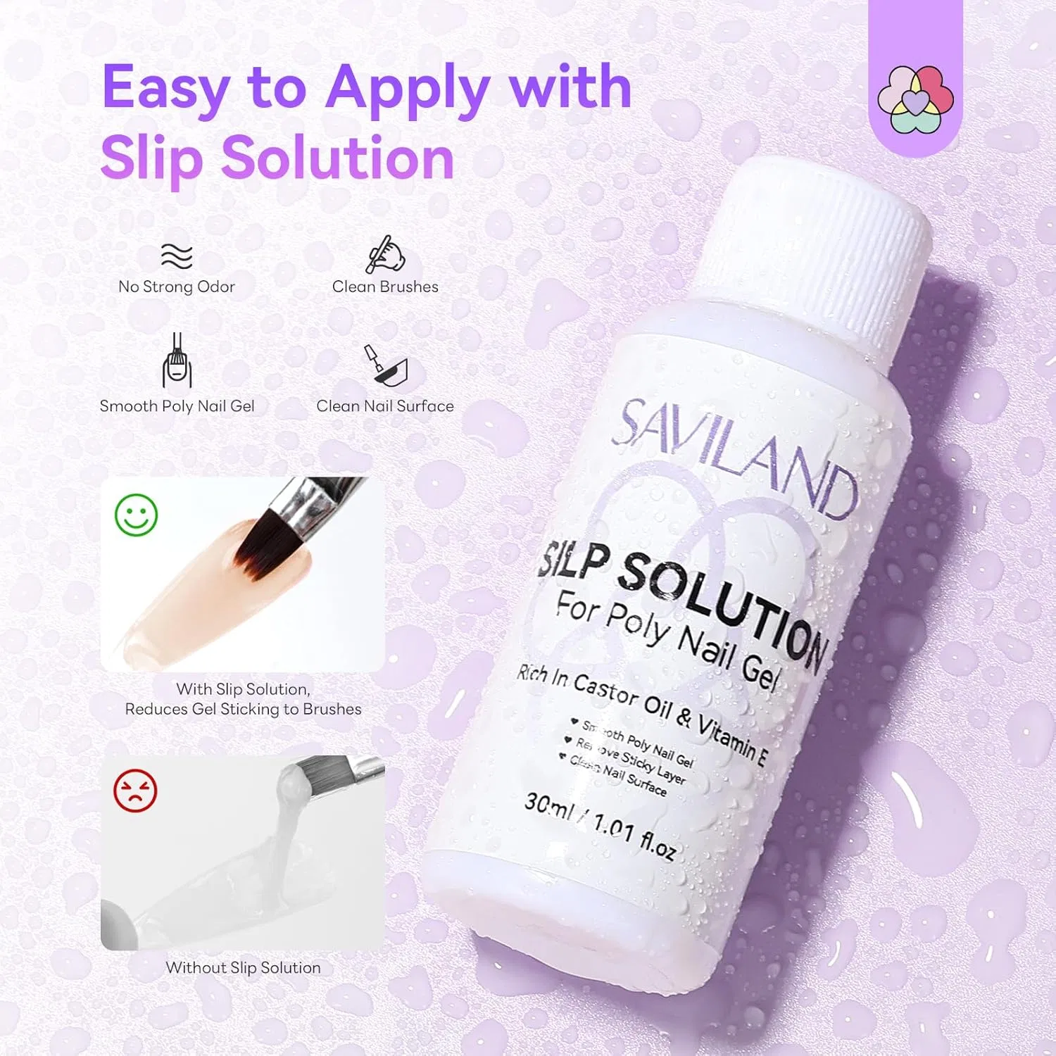 Стартовый набор SAVILAND Hema-Free Polygel с УФ-лампой Saviland, 2-Colour — фото 2
