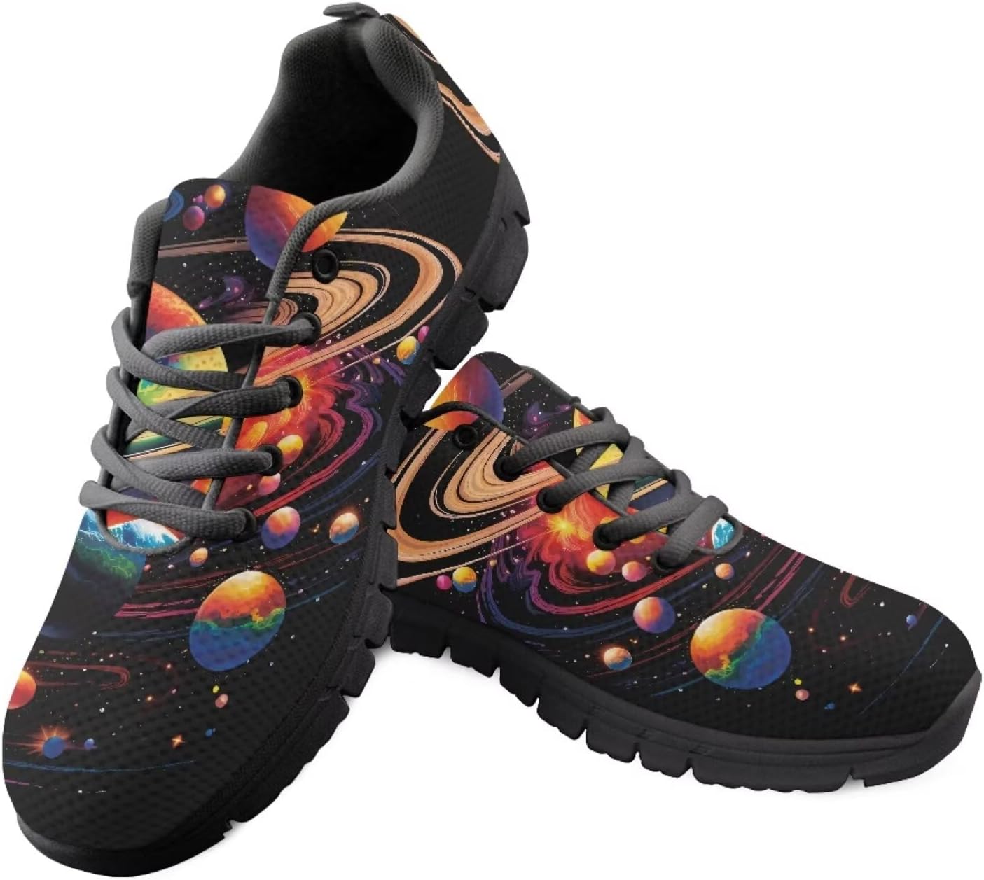 

Женские и мужские кроссовки GalaxyShoes для бега, спортивные модные кеды, противоскользящие теннисные туфли для ходьбы, черная подошва Getelinseng