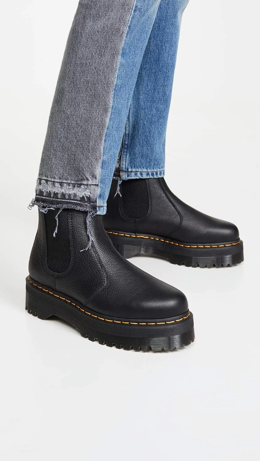 Ботинки Dr. Martens Unisex 2976 Quad FlSpringerstiefel, Black — фото 3
