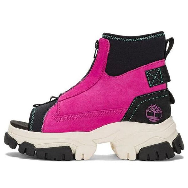 Сандалии adley way peep toe boot sandals 'very berry' Timberland, розовый