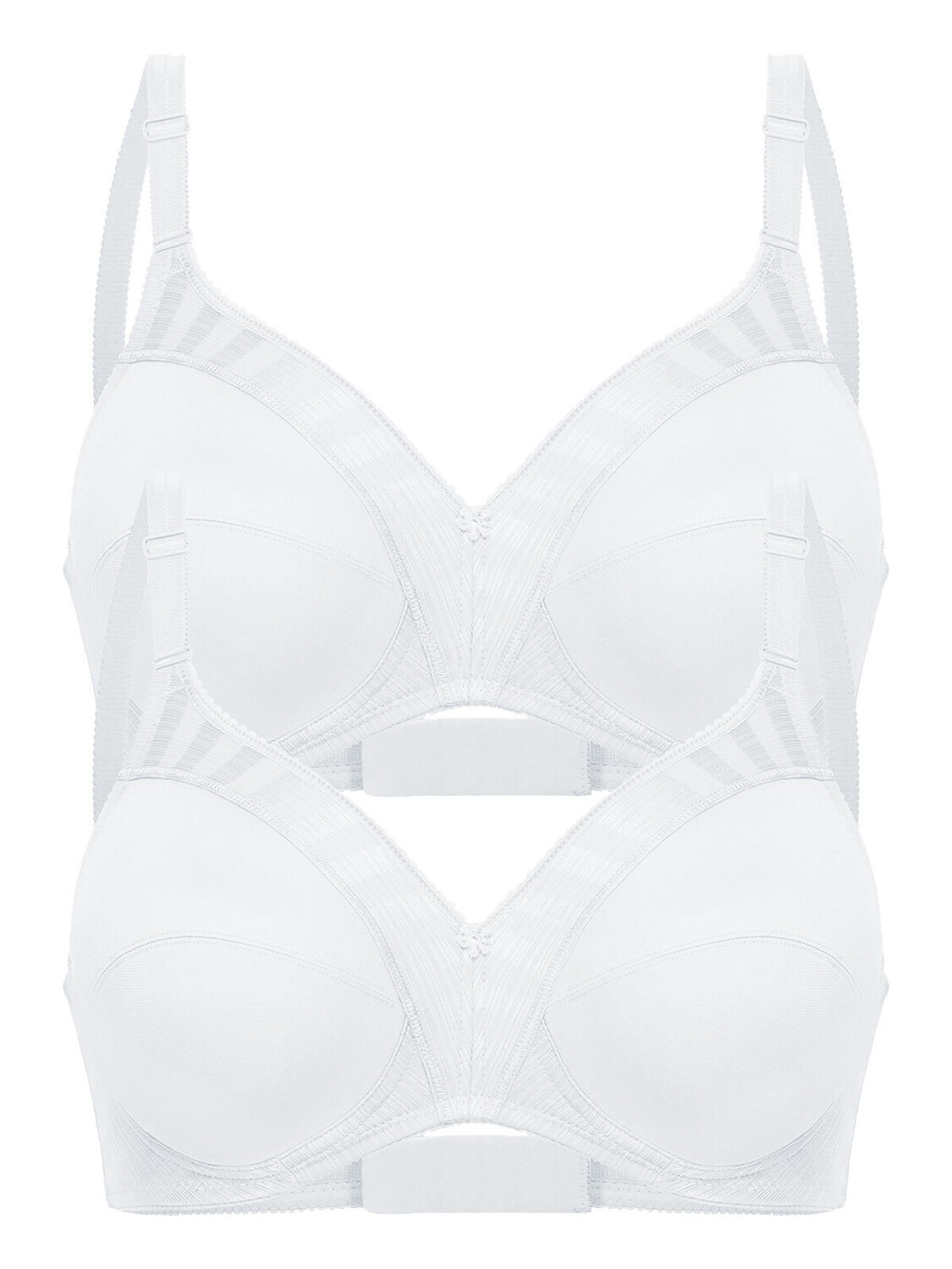 

Бюстгальтер без косточек Felina 2er Pack BH ohne Bügel, цвет weiss weiss
