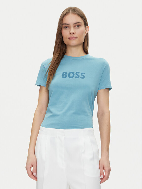 

Футболка обычного кроя 50501139 Boss, голубой