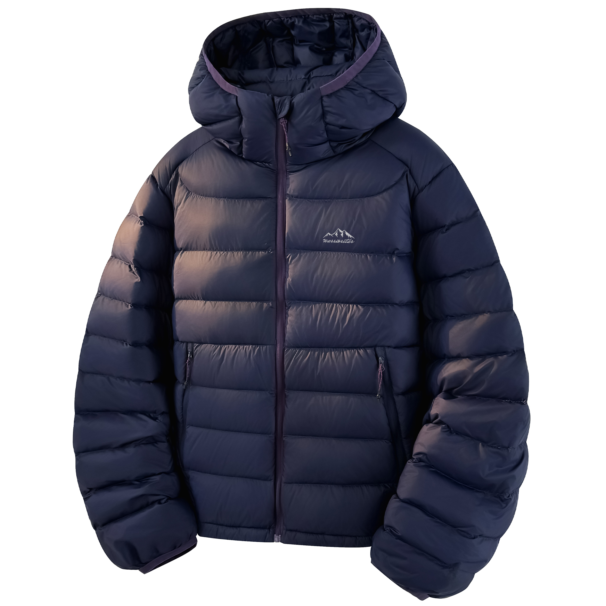 

Пуховик Unisex Hooded Lightweight WARRIOR, темно-синий