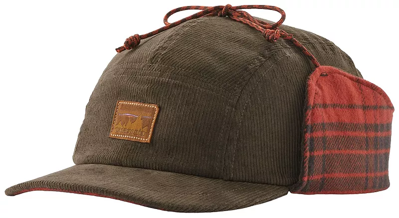 

Мужская шапка-ушанка Patagonia Range, цвет Dark Walnut
