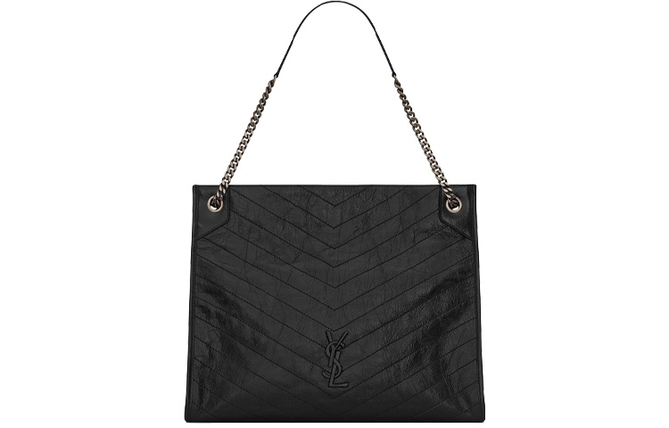 SAINT LAURENT Кожаная сумка-шоппер — фото 2